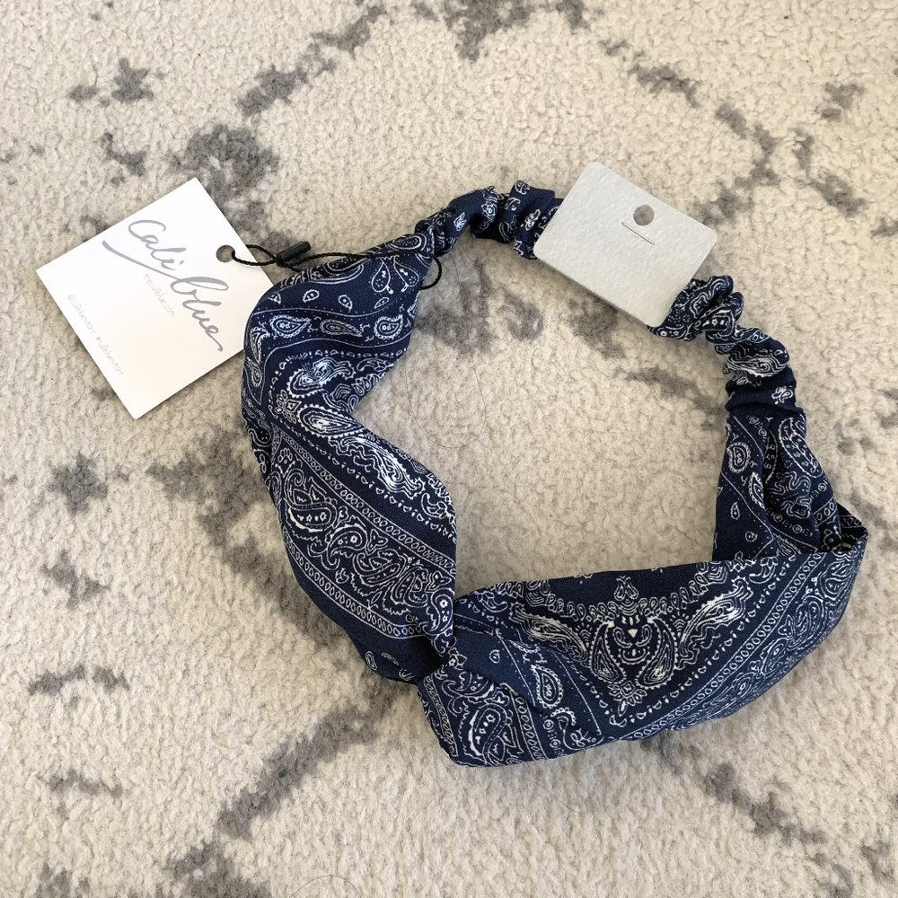 [NWT] Paisley Knotted Headband